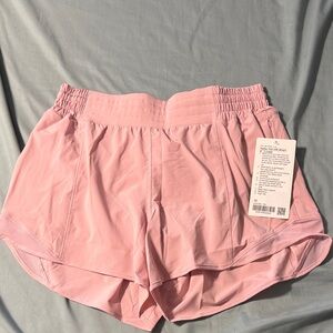 Lulu Women's Pink Athletic Running Shorts